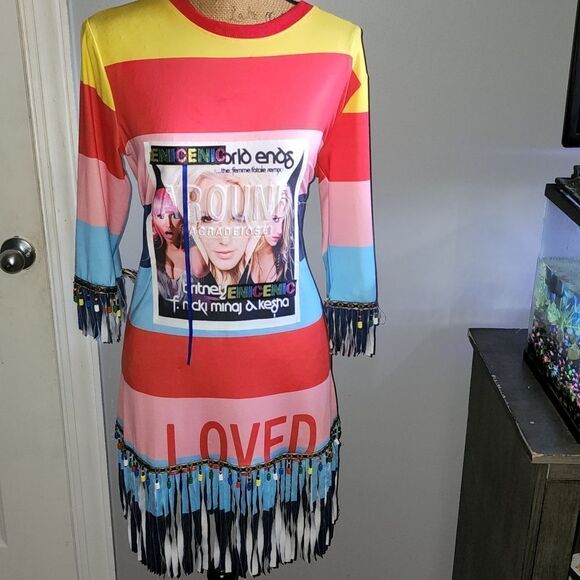 Color Block Dress  - Picture 1 of 7